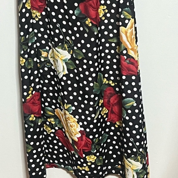 XOXO In America And Abroad Floral/Polkadot Dress Sz 11/12 - Picture 4 of 8